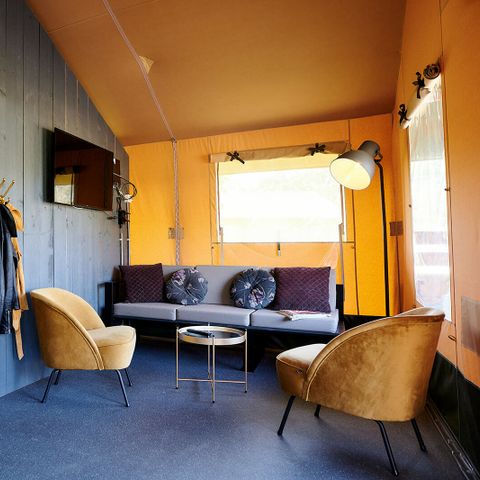 TENTE TOILE ET BOIS 8 personnes - Safari Cottage XL