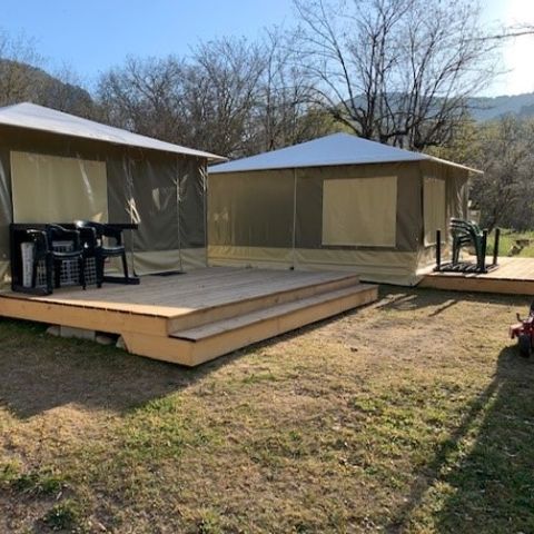 Bungalow toilé 4 personnes