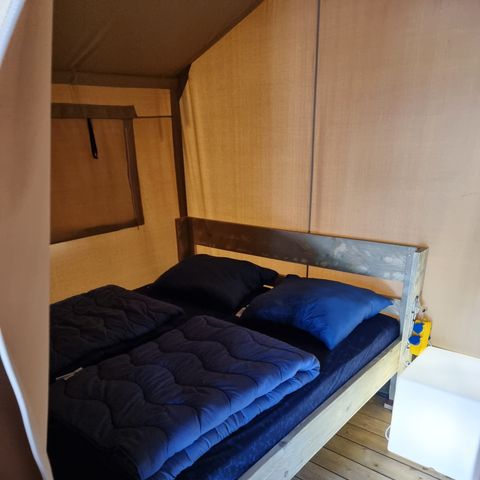 TENTE TOILE ET BOIS 4 personnes - Tente safari