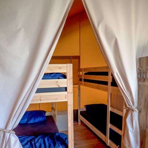 TENTE TOILE ET BOIS 6 personnes