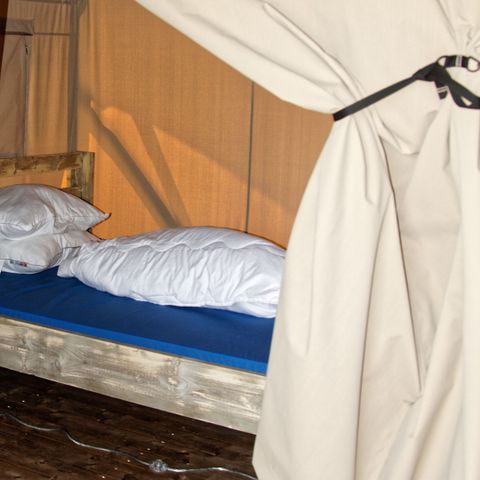 TENTE TOILE ET BOIS 4 personnes - Tente safari