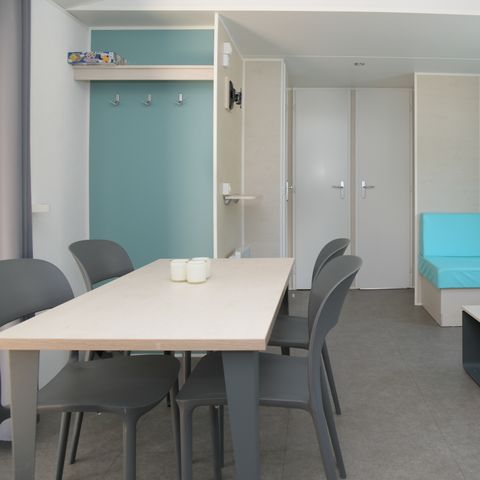 Mobilhome 6 personnes - Aqua (max 4 adultes)