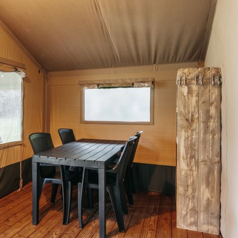 TENTE TOILE ET BOIS 6 personnes