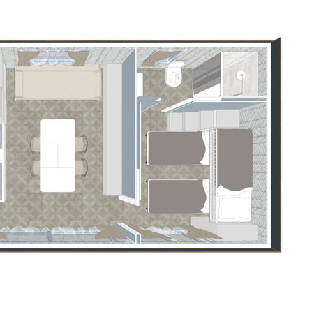 BUNGALOW 5 personnes - Maxicaravan JACUZZI VIEW
