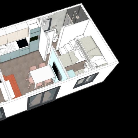 BUNGALOW 5 personnes - Maxicaravan Eco Green
