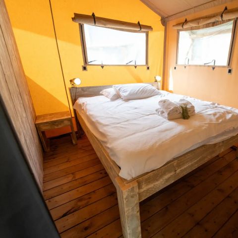 Tente en toile et en bois 4 personnes - Safari Tenten