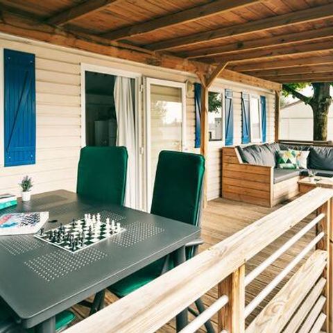 Mobilhome 5 personnes - Mobil-home | Premium | 2 Ch. | 5 Pers. | Terrasse Lounge | Clim.