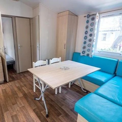 BUNGALOW 6 personnes - Mobil-home | Comfort XL | 3 Ch. | 6 Pers. | Terrasse surélevée | Clim.