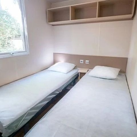BUNGALOW 6 personnes - Mobil-home | Comfort XL | 3 Ch. | 6 Pers. | Terrasse surélevée | Clim.