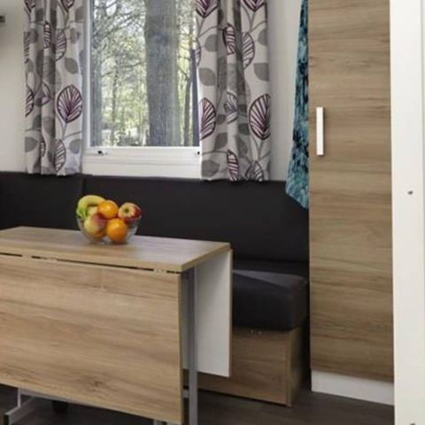 BUNGALOW 6 personnes - Mobil-home | Premium | 3 Ch. | 6 Pers. | Terrasse surélevée | Clim.