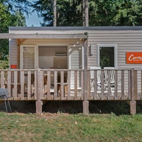 BUNGALOW 5 personnes - Comfort XL | 2 Ch. | 5 Pers. | Terrasse surélevée