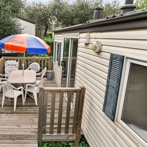 BUNGALOW 8 personnes -  Classic | 3 Ch. | 6/8 Pers. | Terrasse surélevée non couverte