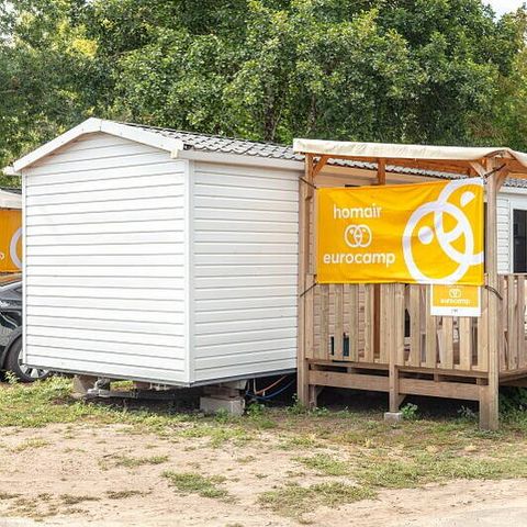 BUNGALOW 6 personnes - Comfort | 2 Ch. | 4/6 Pers. | Terrasse surélevée