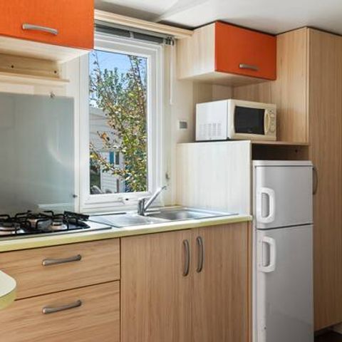 BUNGALOW 6 personnes - Comfort | 2 Ch. | 4/6 Pers. | Terrasse surélevée