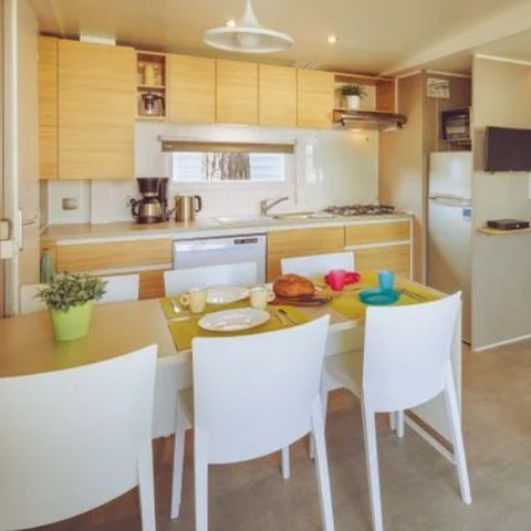 Mobilhome 6 personnes - Salon Premium 3 chambres