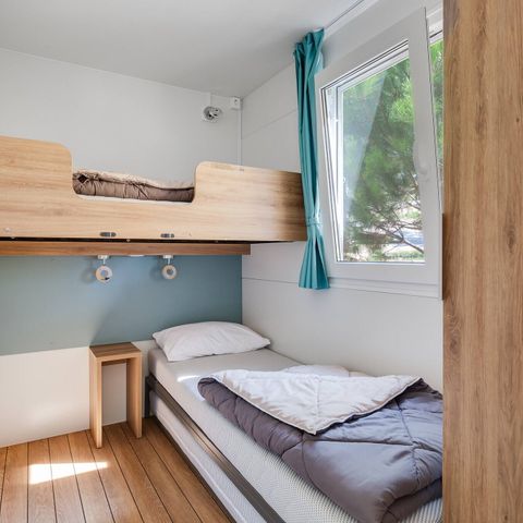 BUNGALOW 4 personnes - Mobil-home | Premium | 2 Ch. | 4 Pers. | Terrasse Lounge | Clim.