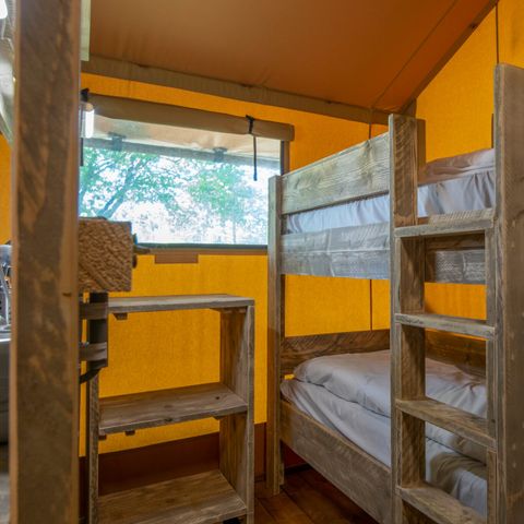 TENTE TOILE ET BOIS 6 personnes