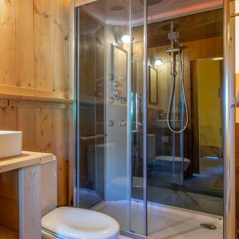 TENTE TOILE ET BOIS 4 personnes - Tente safari 4