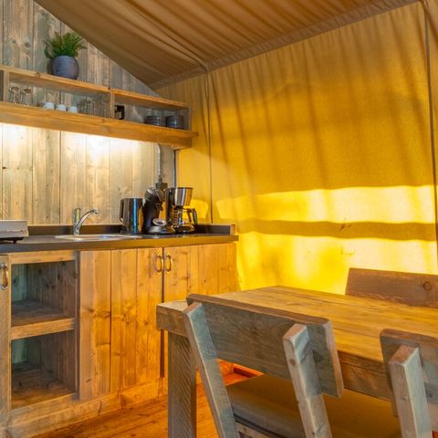 TENTE TOILE ET BOIS 6 personnes - 6A