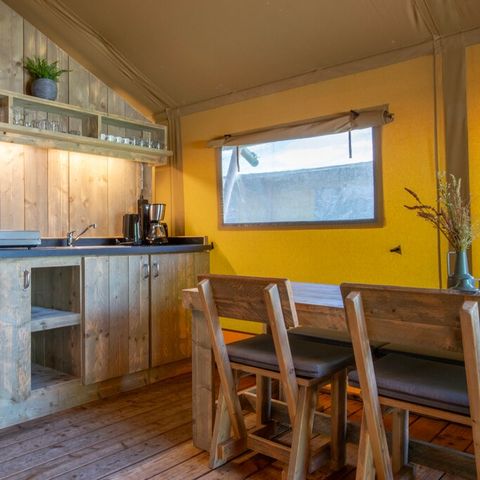 TENTE TOILE ET BOIS 6 personnes - 6B