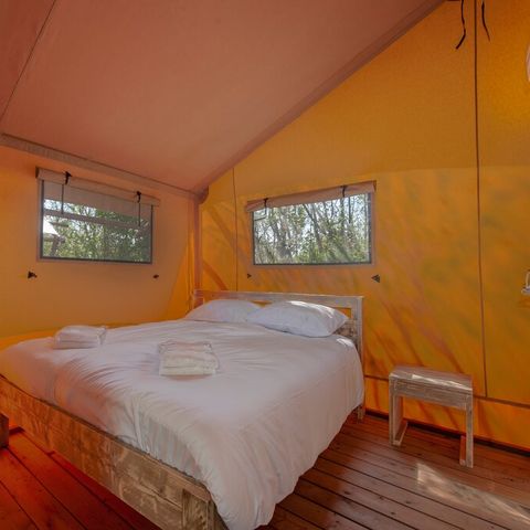 TENTE TOILE ET BOIS 6 personnes - Tente safari