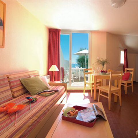 APPARTEMENT 4 personnes - Premium 2 pièces étage (2P4PS)