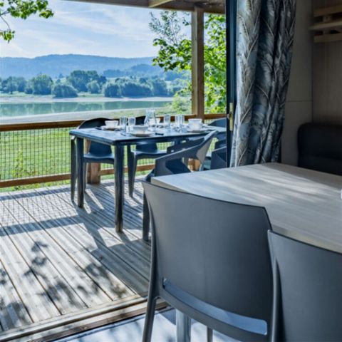 BUNGALOW 4 personnes - Cottage Premium 2 Chambres 4 Personnes Vue lac