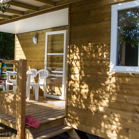 BUNGALOW 4 personnes - COTTAGE LOGGIA - 2 CHAMBRES