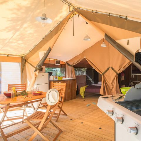 TENTE 5 personnes - Eco Lodge 2 chambres - sans sanitaire