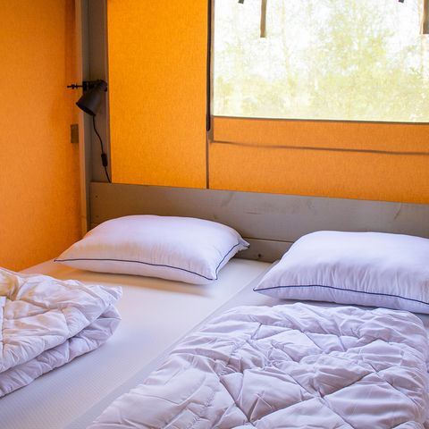 TENTE TOILE ET BOIS 5 personnes - Tente Lodge Prestige Plus - 2 chambres - [new 2024] -