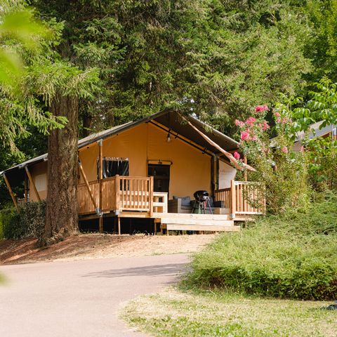 TENTE TOILE ET BOIS 5 personnes - Tente Lodge Prestige Plus - 2 chambres - [new 2024] -