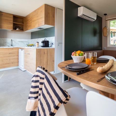 BUNGALOW 4 personnes - Mobil-Home Sunelia Luxe 32m² 2 chambres - Climatisé