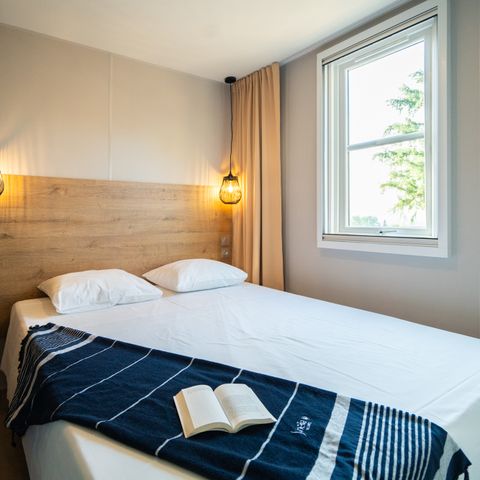 BUNGALOW 6 personnes - Mobil-Home Sunelia Luxe 33m² 3 chambres - Climatisé