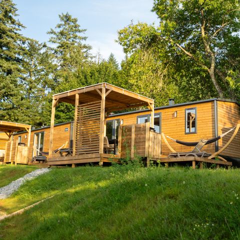 BUNGALOW 6 personnes - Mobil-Home Sunelia Luxe 40m² 3 chambres 2 salles de bain - Climatisé