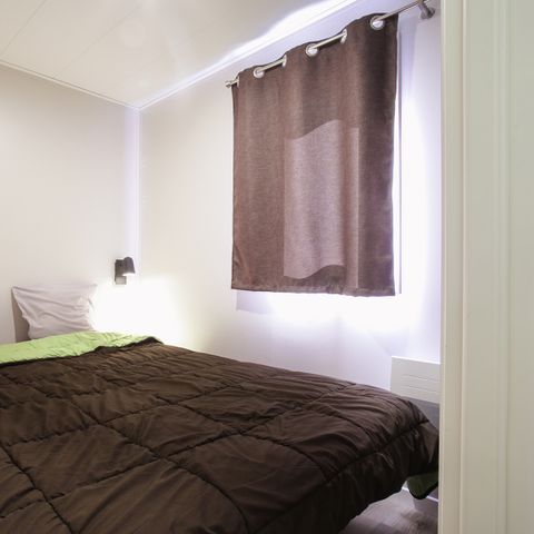 LODGE 4 personnes - Lodge Family 34,02 m² - 2 chambres + Terrasse + TV