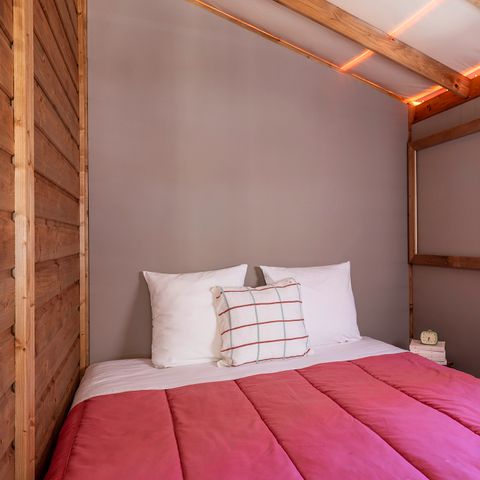 TENTE TOILE ET BOIS 4 personnes - Cosy Glamping, 2ch, 1 sdb