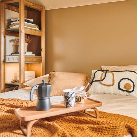 TENTE TOILE ET BOIS 5 personnes - Tente Safari 2 CH 5 pers