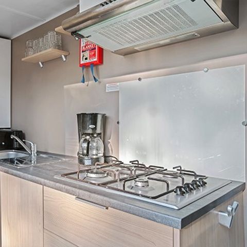 BUNGALOW 6 personnes - Mobil-home | Comfort XL | 3 Ch. | 6 Pers. | Terrasse surélevée