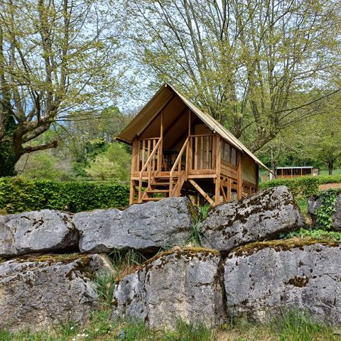 TENTE 2 personnes - Tente lodge Cyclo'Oh - Sans Sanitaires