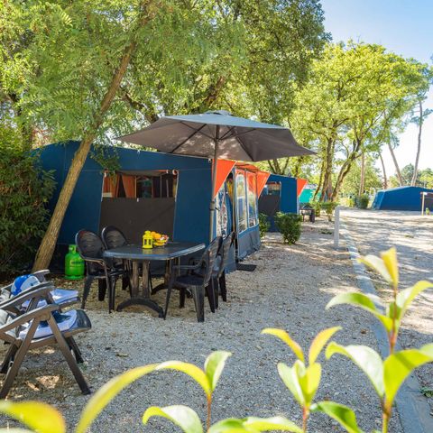 TENTE TOILE ET BOIS 6 personnes - Tente bungalow