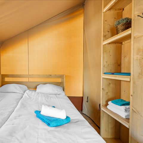 TENTE TOILE ET BOIS 4 personnes - Stella Maris - Safari tent Lodge (5P)