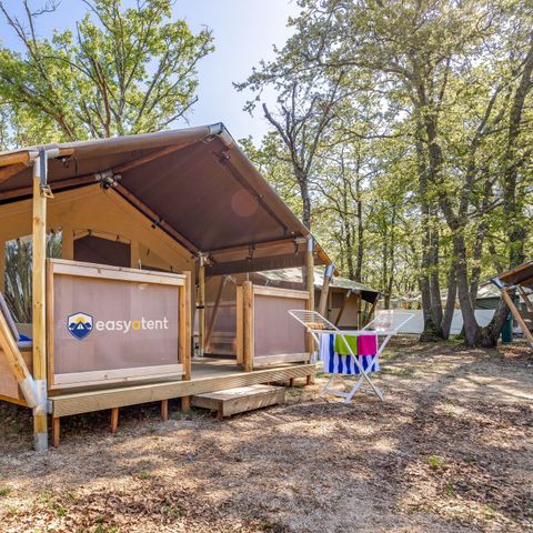 Tente en toile et en bois 4 personnes - Stella Maris - Safari tent Lodge (5P)