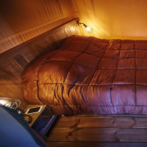 TENTE TOILE ET BOIS 5 personnes - Lodge KENYA 46m² 