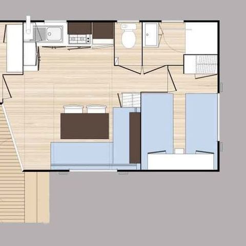 BUNGALOW 5 personnes - OPHEA2