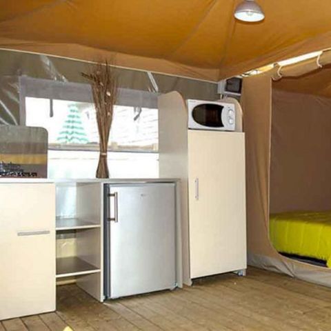 BUNGALOW TOILÉ 4 personnes - CARAIBES 20m² 2 chambres (Mercredi au Mercredi)