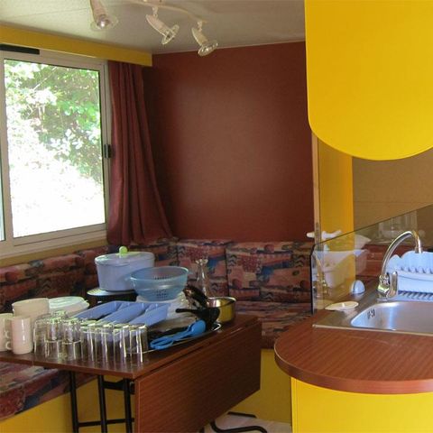 BUNGALOW 5 personnes - PRIVILEGE 2 chambres 