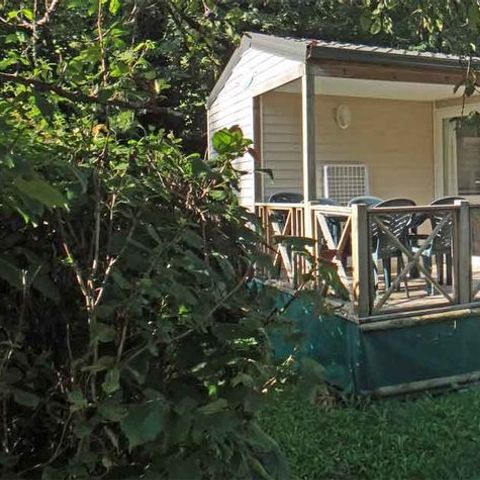 BUNGALOW 4 personnes - 2 chambres 4 personnes terrasse intégrée sans Clim