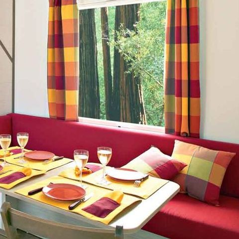 BUNGALOW 6 personnes - 3 chambres 6 personnes terrasse intégrée sans Clim