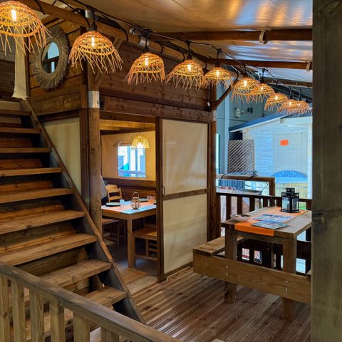 TENTE TOILE ET BOIS 3 personnes - LODGE LA BOHEME