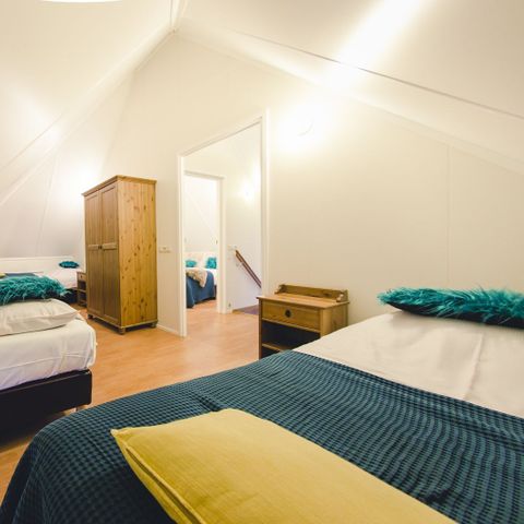 Hébergement pour groupe 10 personnes - 2x Reggehooiberg - Avec grand jardin